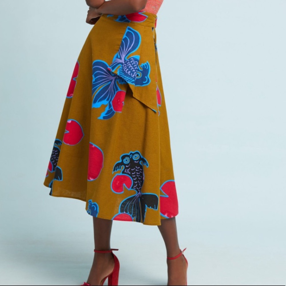 Anthropologie A-line skirt